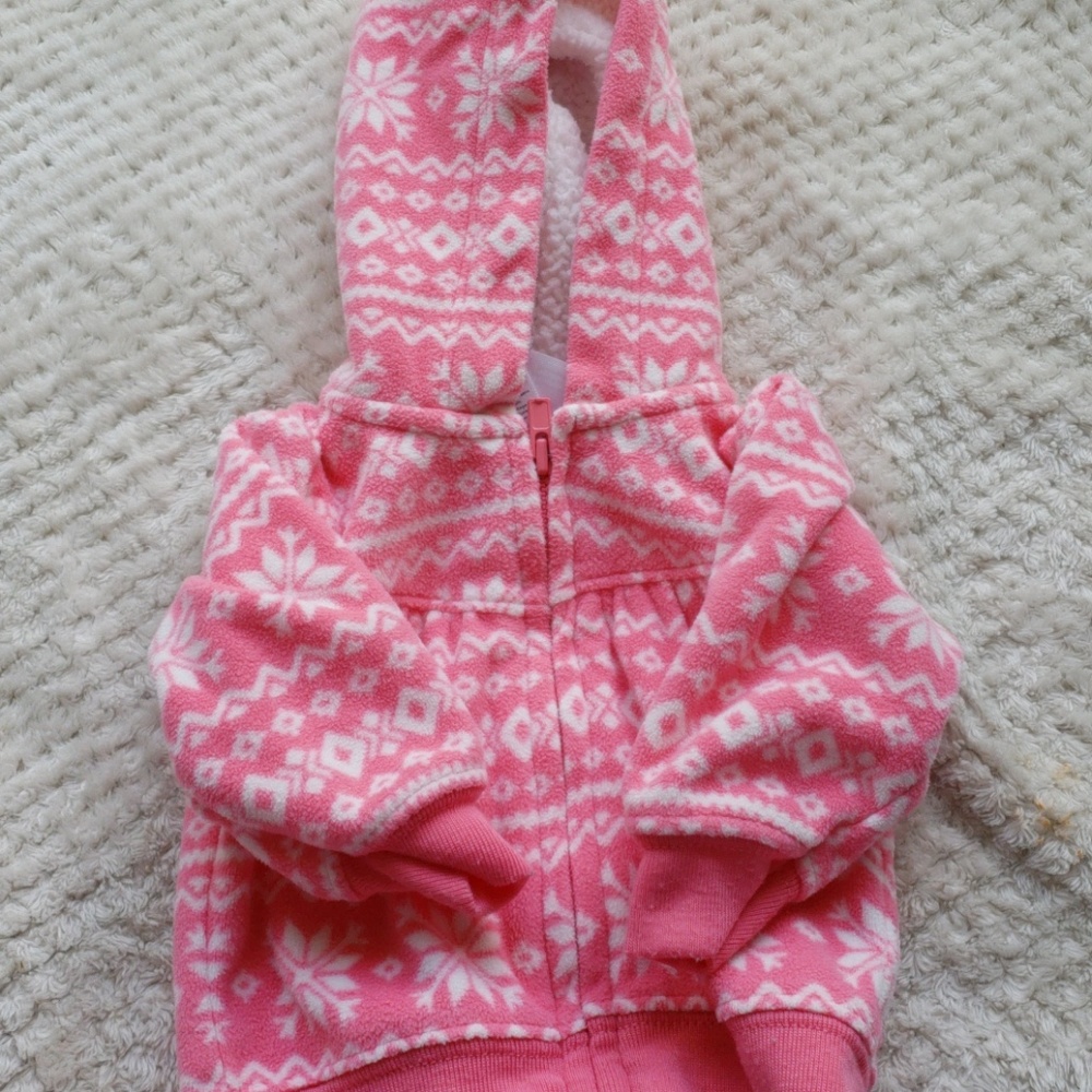 newborn fuzzy jacket
